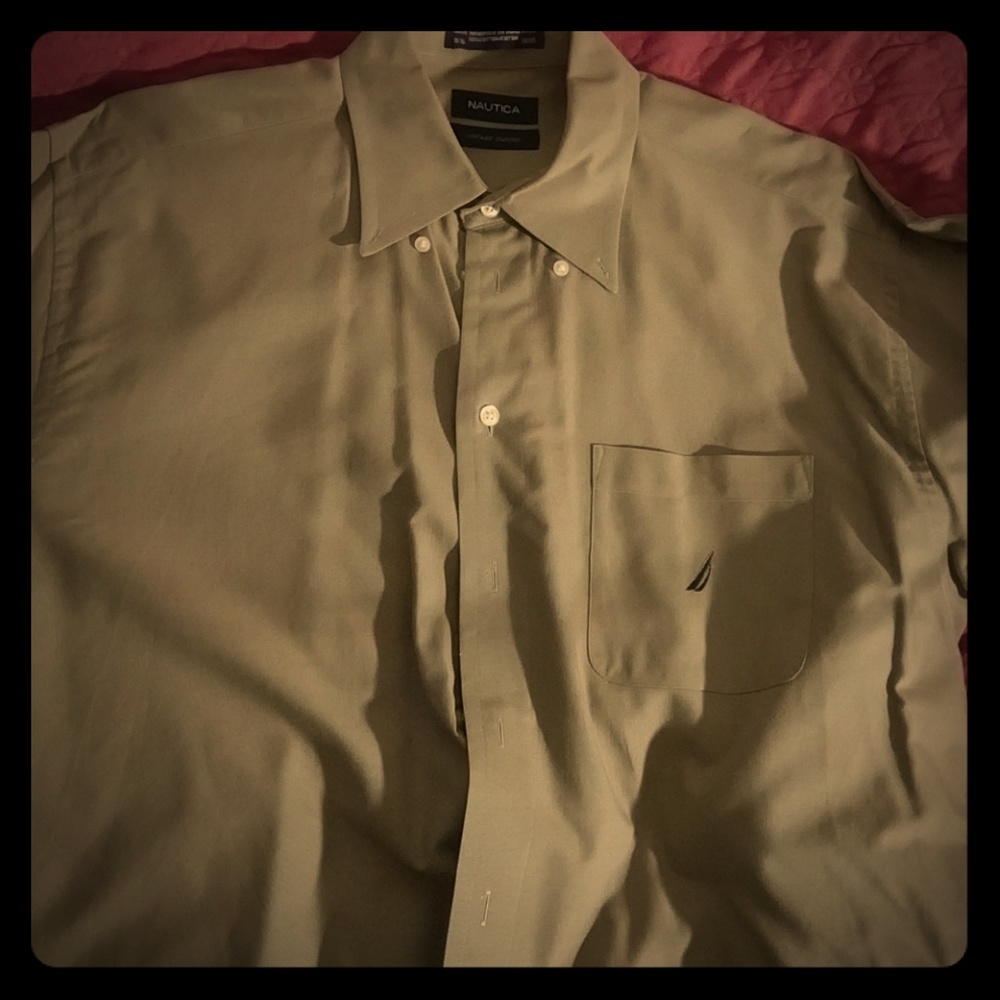 Nautica Oxford dress shirt, perfect for college!